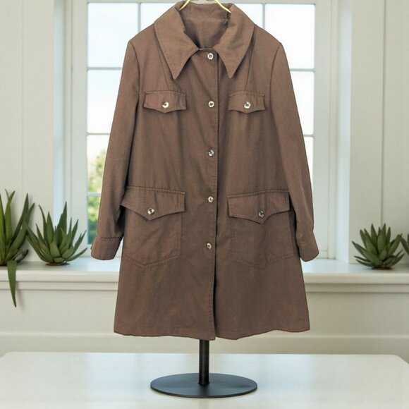 Vintage Trench Coat - Picture 8 of 9
